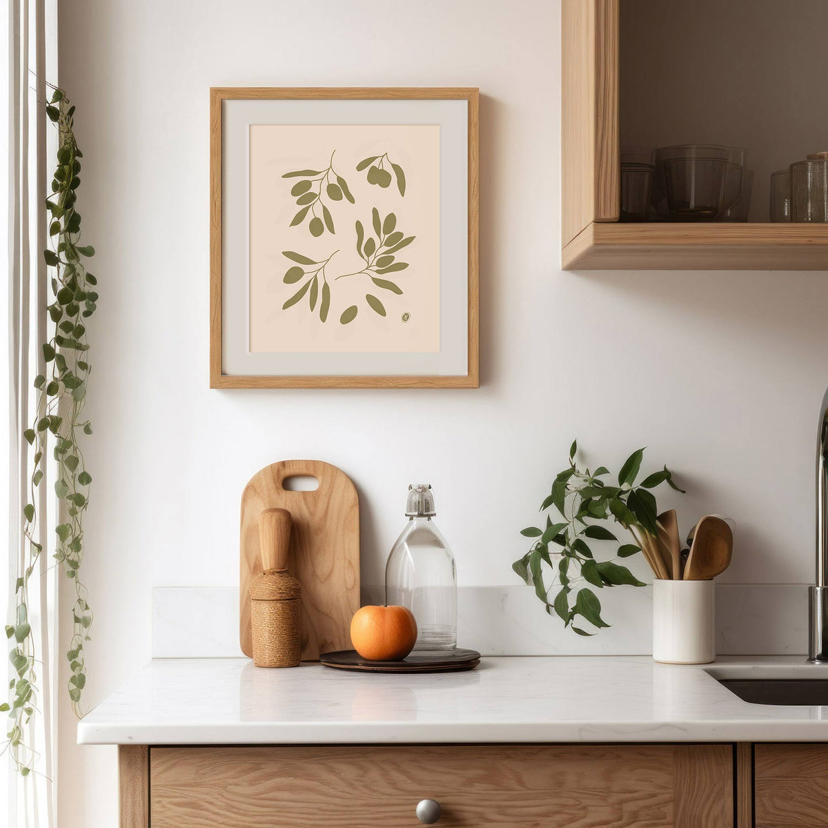 Olive Grove — Mediterranean Art Print | Giclée Wall Art