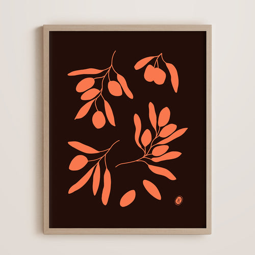 Olive Grove — Mediterranean Art Print | Giclée Wall Art