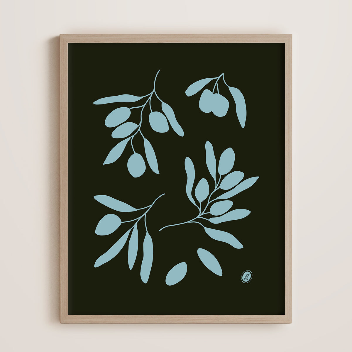 Olive Grove — Mediterranean Art Print | Giclée Wall Art